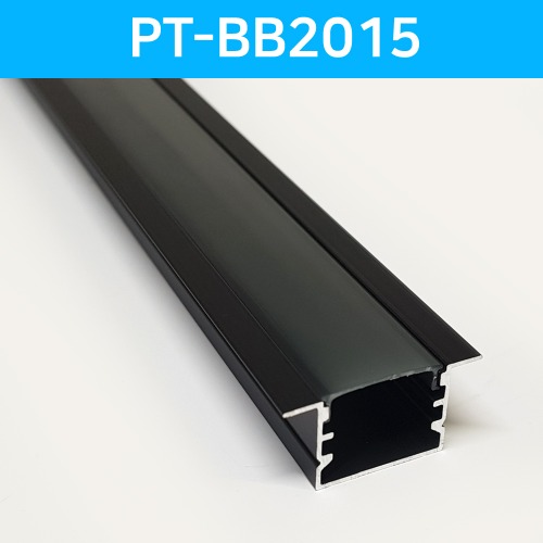 LED방열판 매립형 블랙 PT-BB2015 /LED바 프로파일