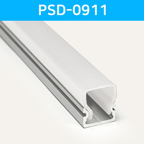 LED방열판 사각 PSD-0911 /삼면발광형/LED바 프로파일