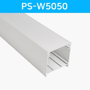 LED방열판 사각 화이트 PS-W5050 /LED바 프로파일