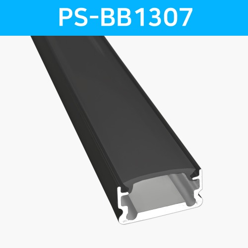 LED방열판 사각 블랙 PS-BB1307 /LED바 프로파일