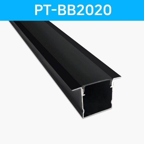 LED방열판 매립형 블랙 PT-BB2020 /LED바 프로파일