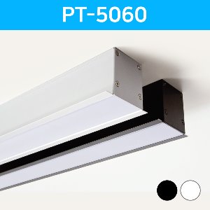 LED방열판 날개형 PT-5060 /화이트 블랙