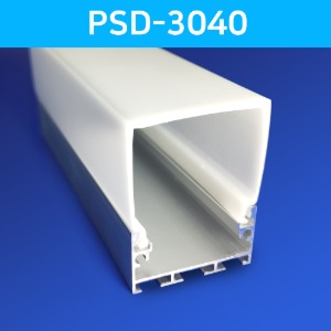 LED방열판 사각 PSD-3040 /삼면발광형/LED바 프로파일