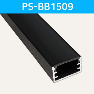 LED방열판 사각 블랙 PS-BB1509 /LED바 프로파일