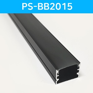LED방열판 사각 블랙 PS-BB2015 /LED바 프로파일