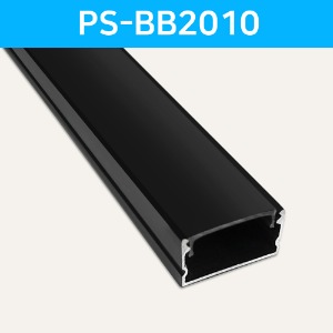 LED방열판 사각 블랙 PS-BB2010 /LED바 프로파일