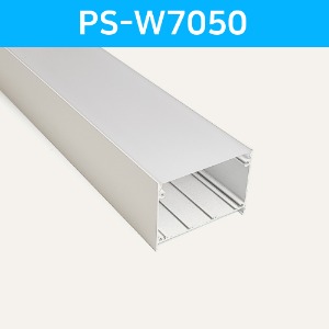 LED방열판 사각 화이트 PS-W7050 /LED바 프로파일