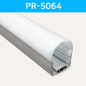 LED방열판 홀형 PR-5064 /LED바 프로파일