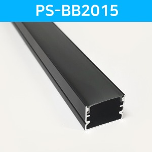 LED방열판 사각 블랙 PS-BB2015 /LED바 프로파일