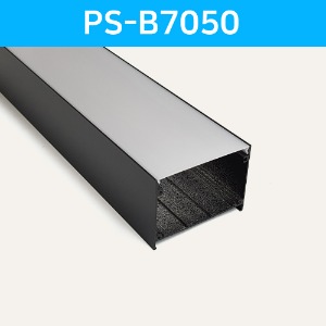 LED방열판 사각 블랙 PS-B7050 /LED바 프로파일
