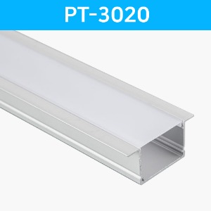 LED방열판 매립형 PT-3020 /LED바 프로파일