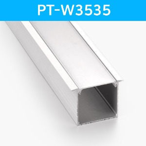 LED방열판 매립형 화이트 PT-W3535 /LED바 프로파일