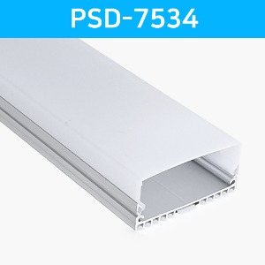LED방열판 사각 PSD-7534 /삼면발광형/LED바 프로파일