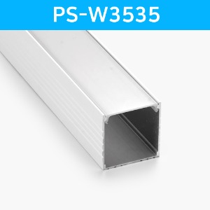 LED방열판 사각 화이트 PS-W3535/LED바 프로파일