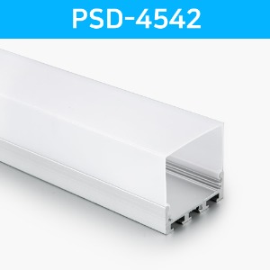LED방열판 사각 PSD-4542 /삼면발광형/LED바 프로파일
