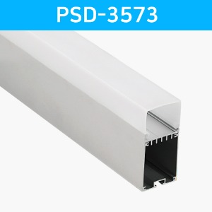 LED방열판 사각 PSD-3573 /삼면발광형/LED바 프로파일