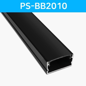 LED방열판 사각 블랙 PS-BB2010 /LED바 프로파일