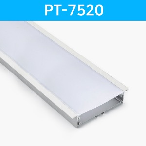 LED방열판 매립형 PT-7520 /LED바 프로파일