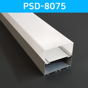 LED방열판 사각 PSD-8075 /삼면발광형/LED바 프로파일