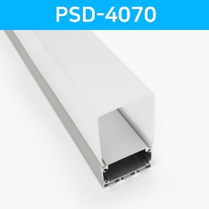 LED방열판 사각 PSD-4070 /삼면발광형/LED바 프로파일