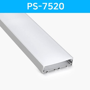 LED방열판 사각 PS-7520 /LED바 프로파일