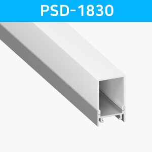 LED방열판 사각 PSD-1830 /삼면발광형/LED바 프로파일